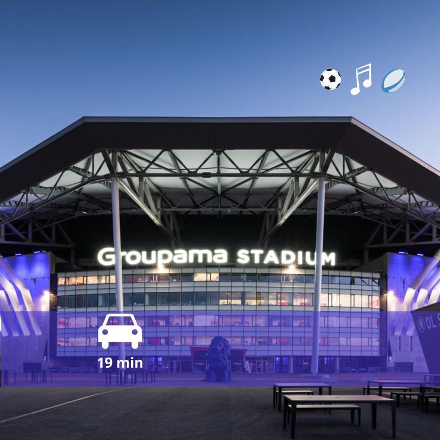 Le Petit Cocon - Parking Prive - Lyon Sud Lägenhet Vénissieux Exteriör bild